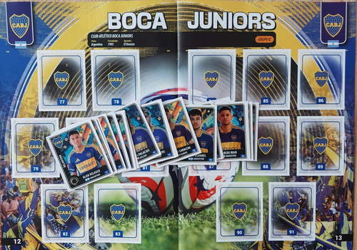 Mundial De Clubes 2025 Figuritas Boca Juniors No Panini 82- Marcelo Sarachi