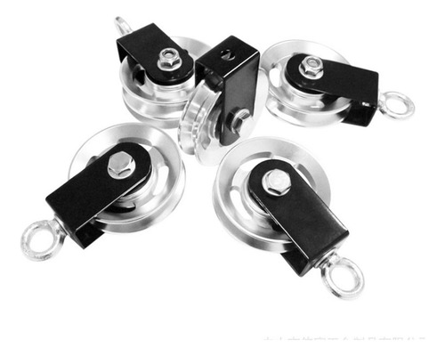 Polea Simple Bloque Acero Inoxidable De Altas 73mm