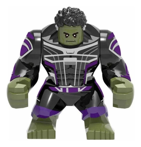 Boneco Big Blocos De Montar Grande Hulk Vingadores