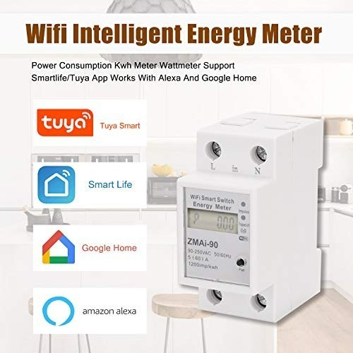 Medidor De Energia Electrica Wifi Tuya