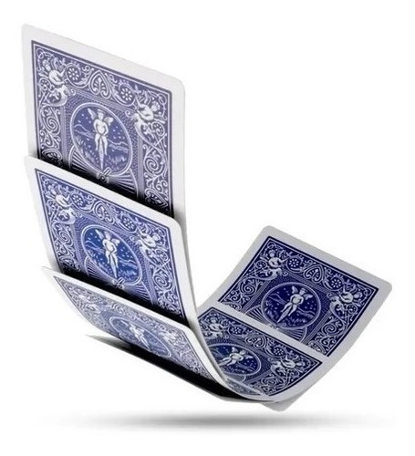 Baraja Doble Dorso Azul Bicycle Magia Cartas Alberico Magic