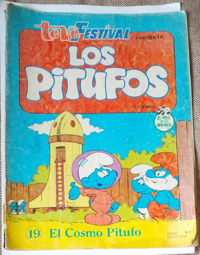 Los Pitufos 19 Teve Festival Antiguos Comics 