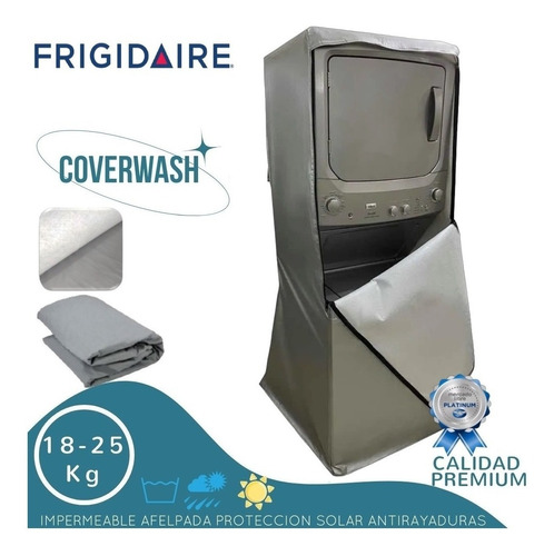 Cover Wash Centro Lavado Frontal Impermeable Frigidaire 18k