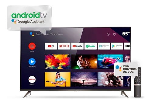 Smart Tv Tcl 65 L65p8m Android Uhd 4k Garantia Oficial Pc