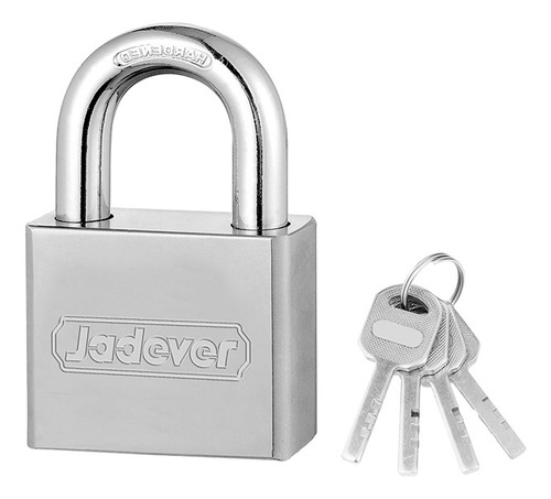 Candado De Hierro 60 Mm 4 Llaves Jadever