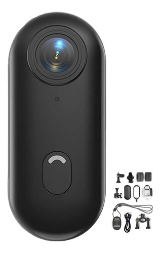 H Mini Câmera De Ação 4k - Rotação De 360° E À Prova D'água