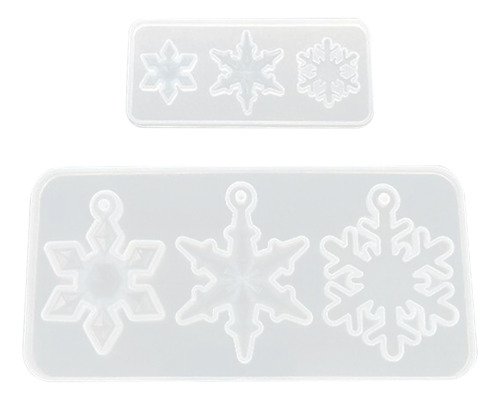 Moldes De Fundición Para Joyas Con Forma De Copo De Nieve, 2