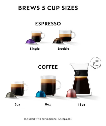 Cafetera Y Cafetera Espresso Nespresso Vertuo Next Deluxe