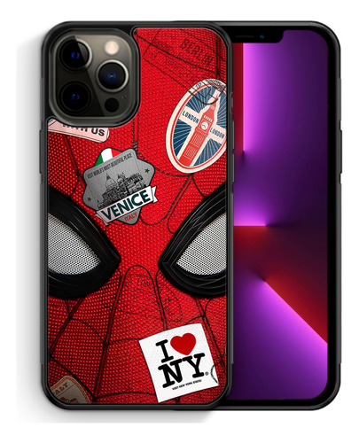 Funda Protectora Para iPhone Spiderman Lejos De Casa Tpu