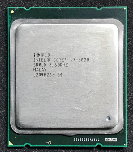 Processador Intel Core I7 3820 3.6ghz Lga 2011 X79 (Usado)