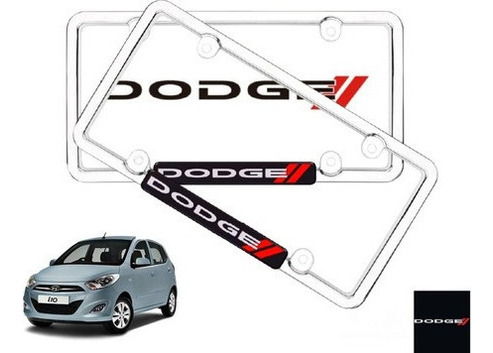 Par Porta Placas Dodge I10 1.1 2013 Original
