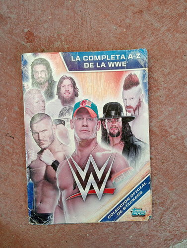 Álbum La Completa A-z De La  Wwe  Con 164: Stickers Faltan 6