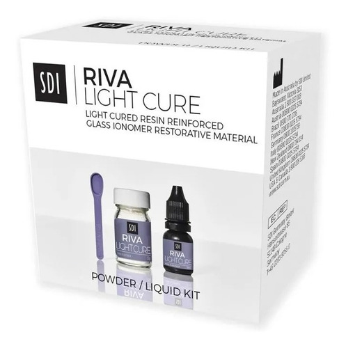 Ionomero Sdi Para Restauraciones Foto Riva Light Cure 5grm