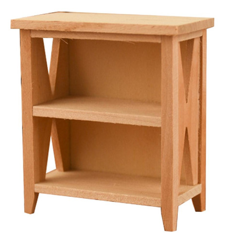 3 X 12 A Casa De Muñecas Estante De Exhibición De Madera