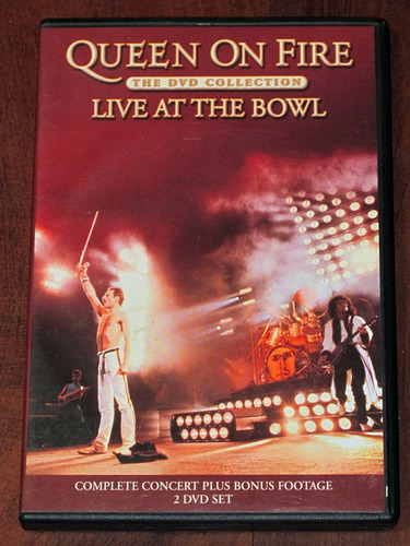 Queen On Fire Live At The Bowl Dvd Doble Ind. Argentina