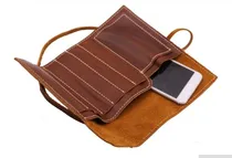 Comprar Porta Lápices De Cuero (lápices, Pinceles, Herramientas)