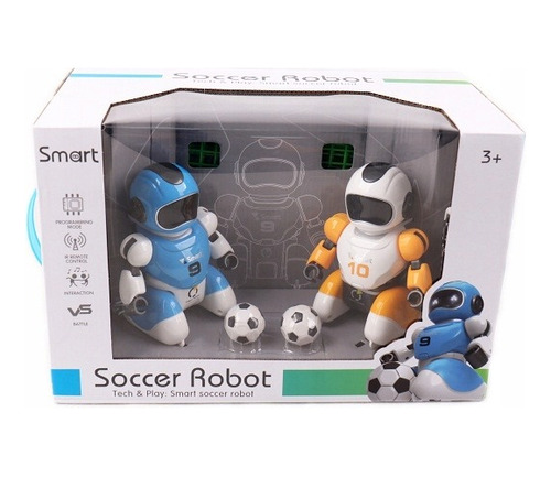 Soccer Robots Juegan Al Futbol Control Remoto Con Sonido