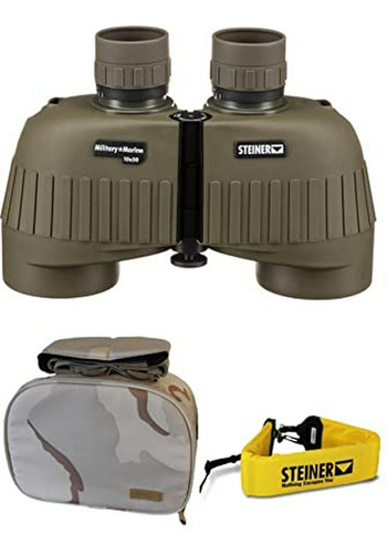 Binocular Prismáticos Marinos Militares Steiner 10x50 + Corr