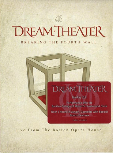 Dream Theater Breaking The Fourth Wall Bluray Importad