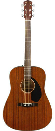 Guitarra Acustica Fender Cd 60s All Mahogany Dreadnought Color Natural Orientación de la mano Diestro