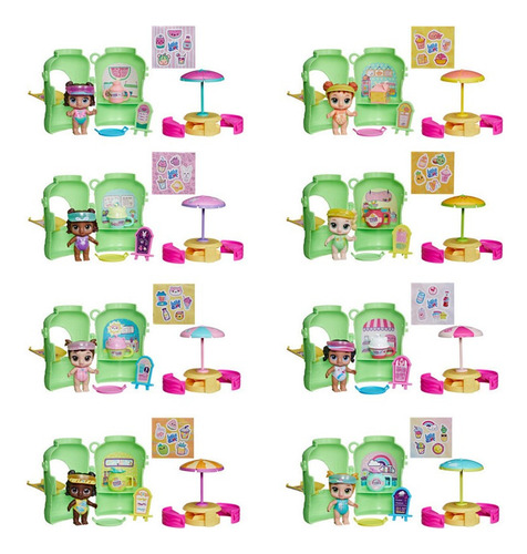 Baby Alive Foodie Cuties Muñeca Sorpresa Con Acc. - Hasbro