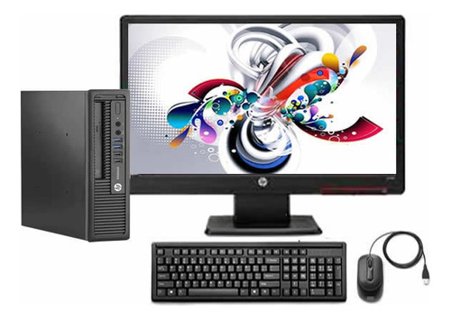 Kit Pc Hp Elitdesk 800 G2, Core I7, 8gb Ram Ddr4, Ssd 240gb (Reacondicionado)