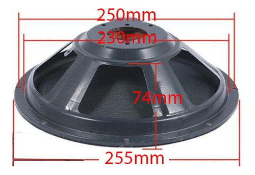 10-inch Vibration Bass Speaker Auxiliary Amplifier