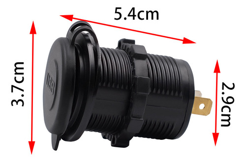 Adaptador De Cargador Usb B De 5 V, 4,2 A, Toma De Corriente