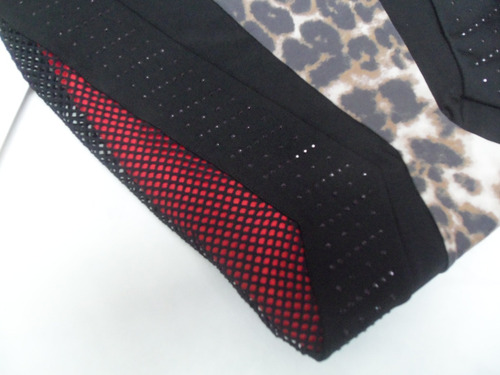 Maria Cher Vestido Fiesta Noche Corto Animal Print Tendencia