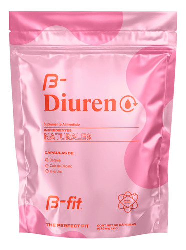 Diurético Diuren - 60 Cápsulas B-fit Sabor Sin sabor