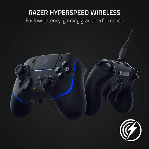 Razer Wolverine V2 Pro - Driver Inalámbrico Para Juegos Para Playstation 5 / Ps5, Pc: Botones De Acción Mecánico Táctil - Microinterruptor De 8 Vías D-pad - Hypertrigger - 6 Botones Remappables