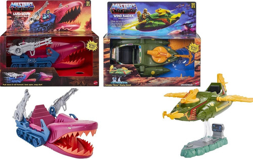 Masters Of The Universe Tiburon Terrestre & Wind Raider