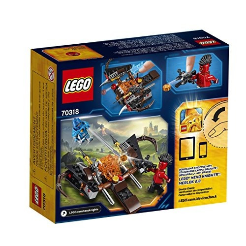 Lego Nexo Knights 70318 The Glob Lobber Building Kit (95 Pie