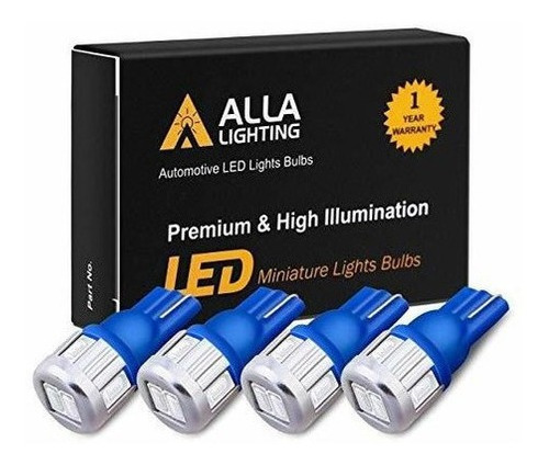 Iluminacion Alla 4x 194 Bombilla Led Superbrillante 175168 2