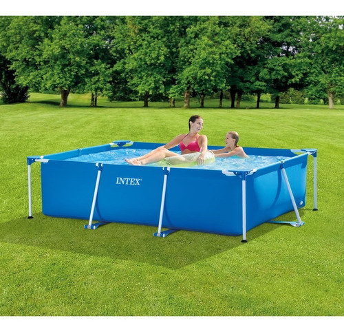 Alberca Estructural Rectangular Intex 28270 220cm X 150cm