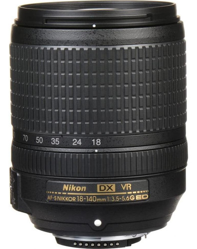 Lente Zoom Nikon Af-s Dx 18-140mm F/3.5-5.6g Ed Vr Renovado