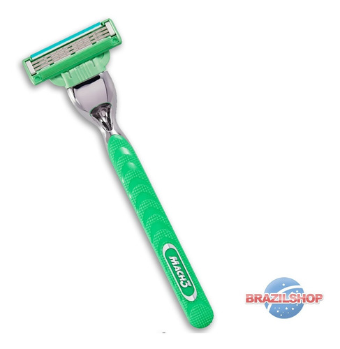Imagem 3 de 7 de Aparelho Gillette Mach3 Sensitive E 9 Catuchos Kit Econômico