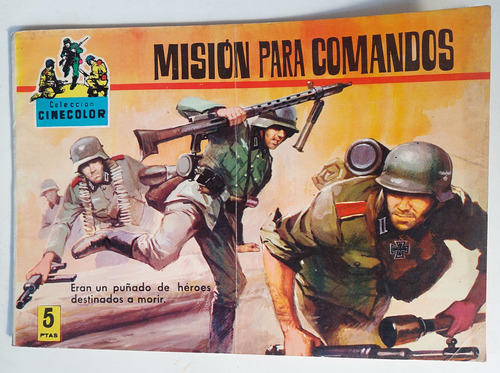 Revista Cinecolor Misión Para Comandos