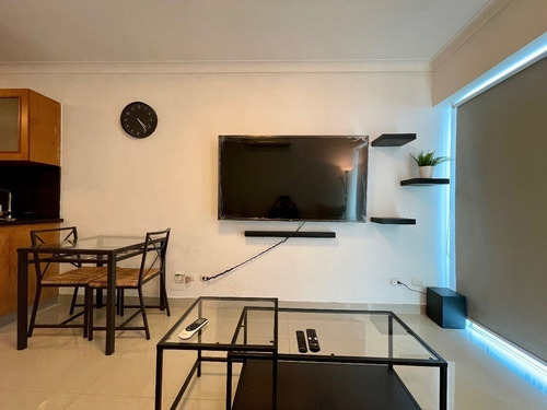 Apartamento Estudio Amueblado Con Balcon