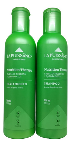 Kit Completo Nutricion Therapy Cabellos Reseco La Puissance