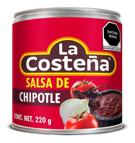 Salsa La Costeña De Chipotle 220g