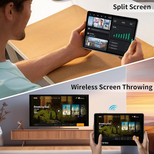 Android 14 Tablet, 11inch Tablets, 12gb Ram+128gb Rom