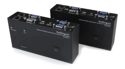 Startech.com Extensor De Consola Kvm Vga Dual Usb 2.0 De 650