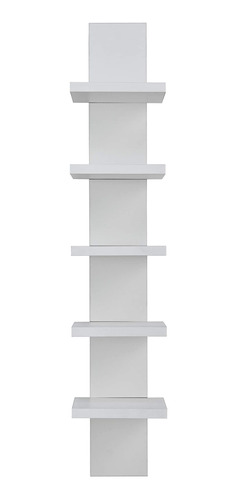 Danya B 5 Tier  Estante De Pared Repisa  Unit Narrow Smooth