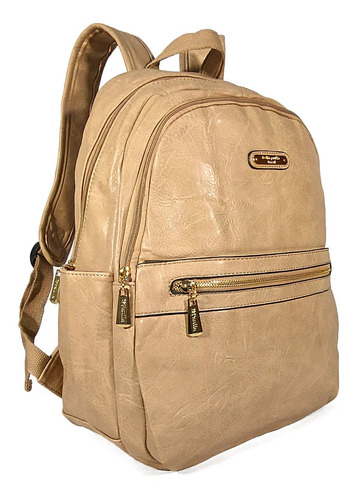 Imagem 2 de 5 de Mochila Bolsa Feminina Grande De Costas Qualidade Superior Top Academia Faculdade Caderno Apostila Envio Imediato