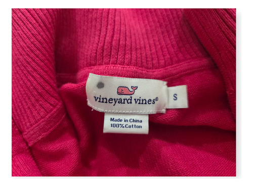 Sueter Mujer Vineyard Vines Chico S Rosa Fucsia (Usado)