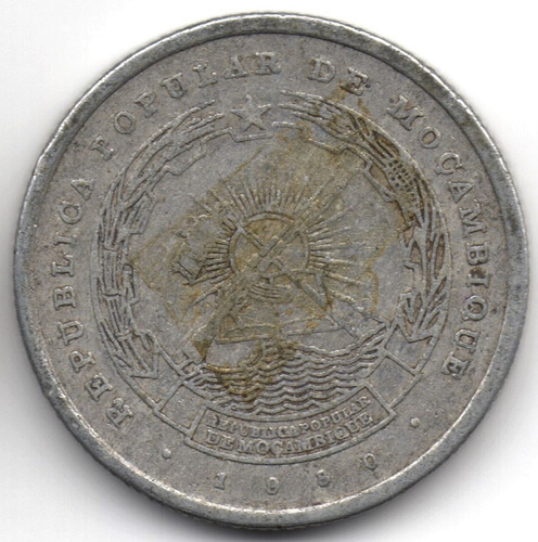 Mozambique 2 1/2 Meticais 1980