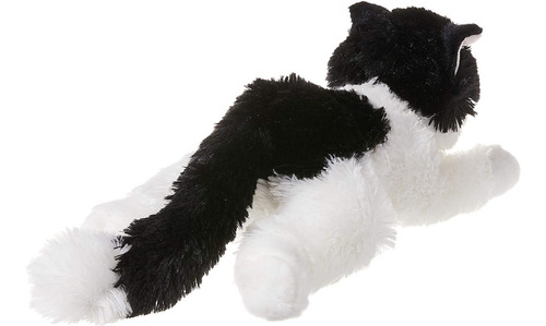 Pelúcia de gato Aurora World Oreo 31 cm em preto e branco