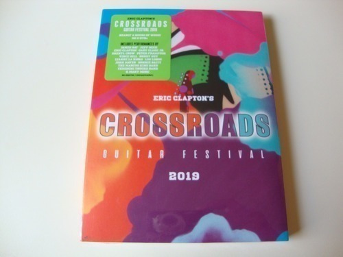 Dvd - Eric Clapton - Crossroads Guitar Festival 2019 - Impor