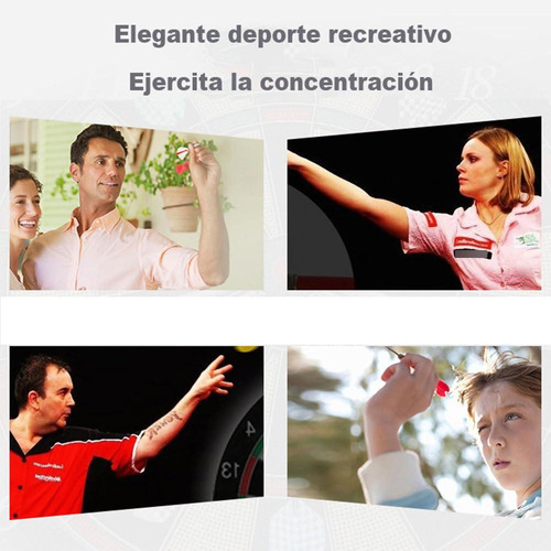 Dardos Profesionales De Punta De Acero 18 Piezas Para Interi
